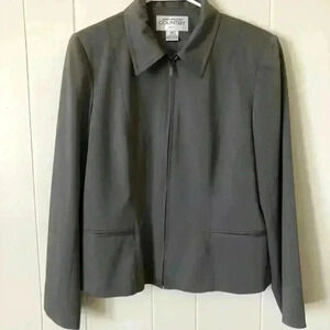 Jones New York Country Women’s Zip Up Jacket Blazer Size 12P